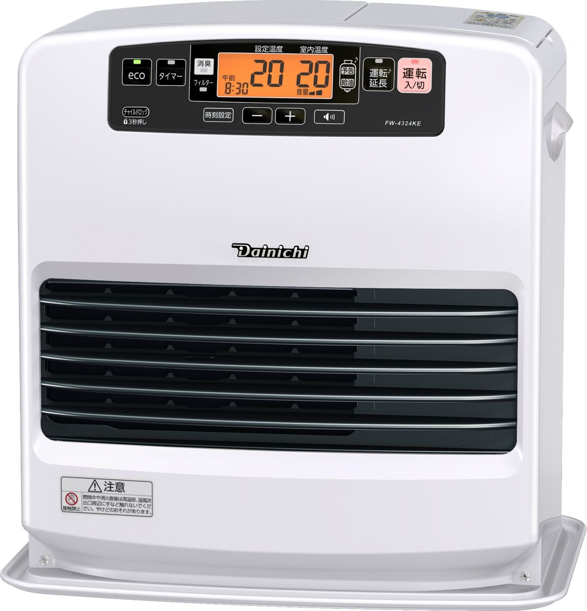 ダイニチ FW-4324KE-W 石油ファンヒーター（木造11畳/コンクリート15畳まで） FW4324KEW