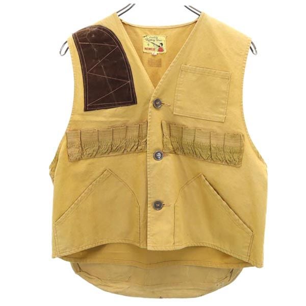 NEWCO 60s ヴィンテージ ベスト S キャメル メンズ