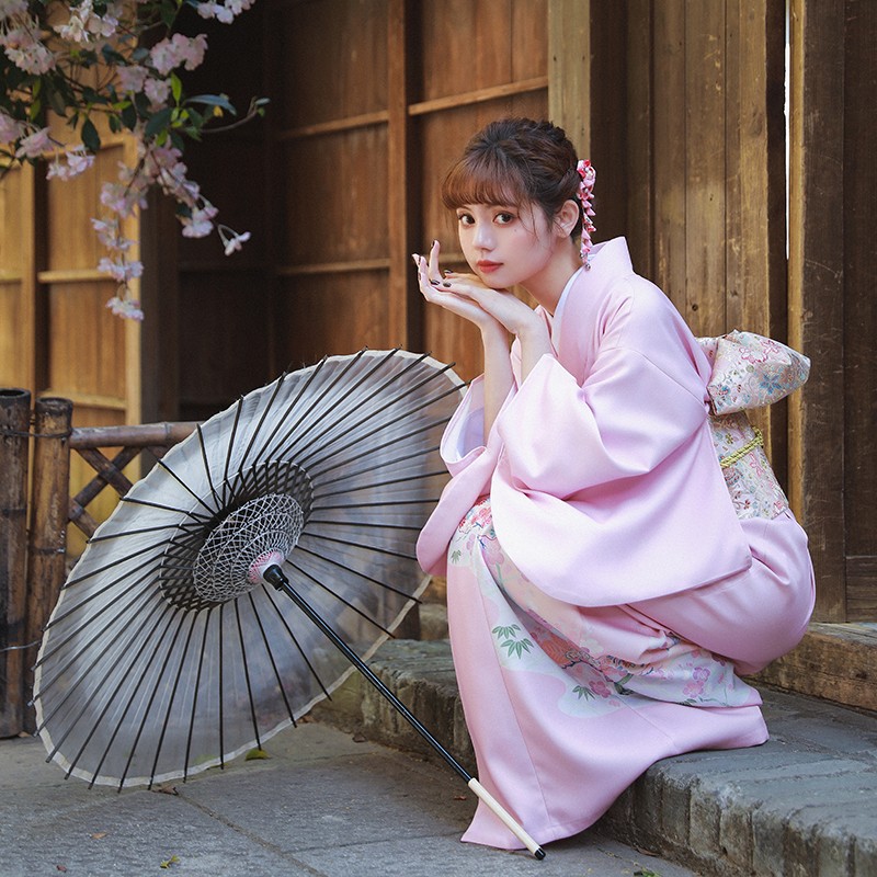 2023新入荷 浴衣 浴衣セット 桜の季節は優しいピンク 改良着物 おしゃれで かわいい 大人の着物 セット 夏祭り花火大会