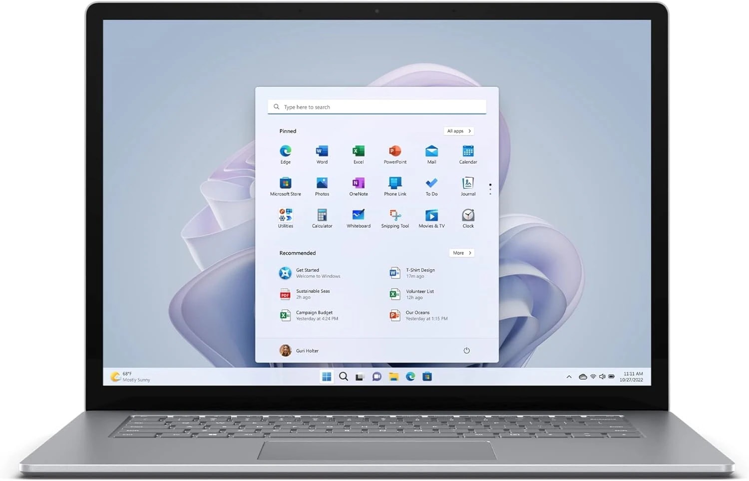 Surface Laptop 5 / Office H&B 2021 搭載 / 15インチ /第12世代 Core-i7 /8GB/256GB / プラチナ RBY-00020