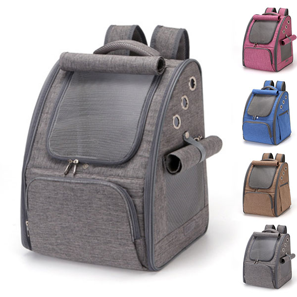 【新品】ペットキャリーバッグ リュック ペットバッグ 猫用 小型犬用 キャリーバッグ 折りたたみ お出かけリュック 通気性抜群 お出かけ用 おしゃれ 大容量 ペット用品 散歩 通院 防災 避難 旅行
