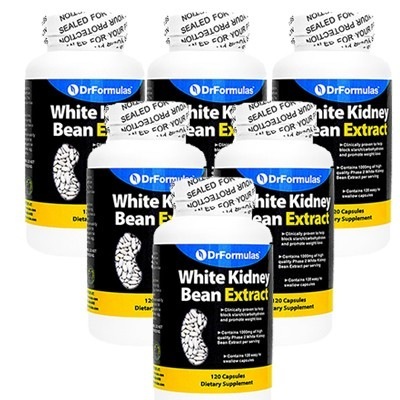 【正規品】【使用期限：2026年09月】　BioProsper　ホワイトキドニー ビーン エキストラクト120カプセル　6本 発送商品