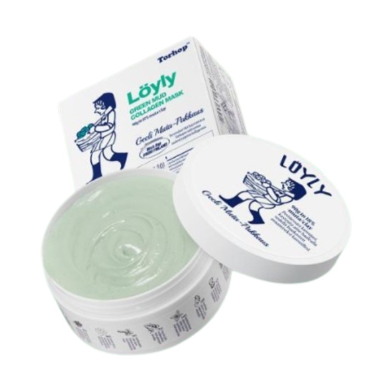 グリーンマスク 90g / ロイリーグリーン泥コラーゲンマスク 90g / 韓国コスメ / 洗い流すマスク / 角質ケア