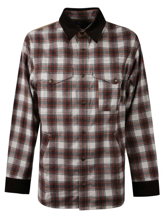 JUNYA WATANABE Men Shirts WPB001051 1OFFWHITE MultiColour