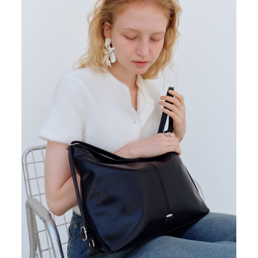 OVHEE エリンツーウェイバッグ ブラック Elin Two-way Bag