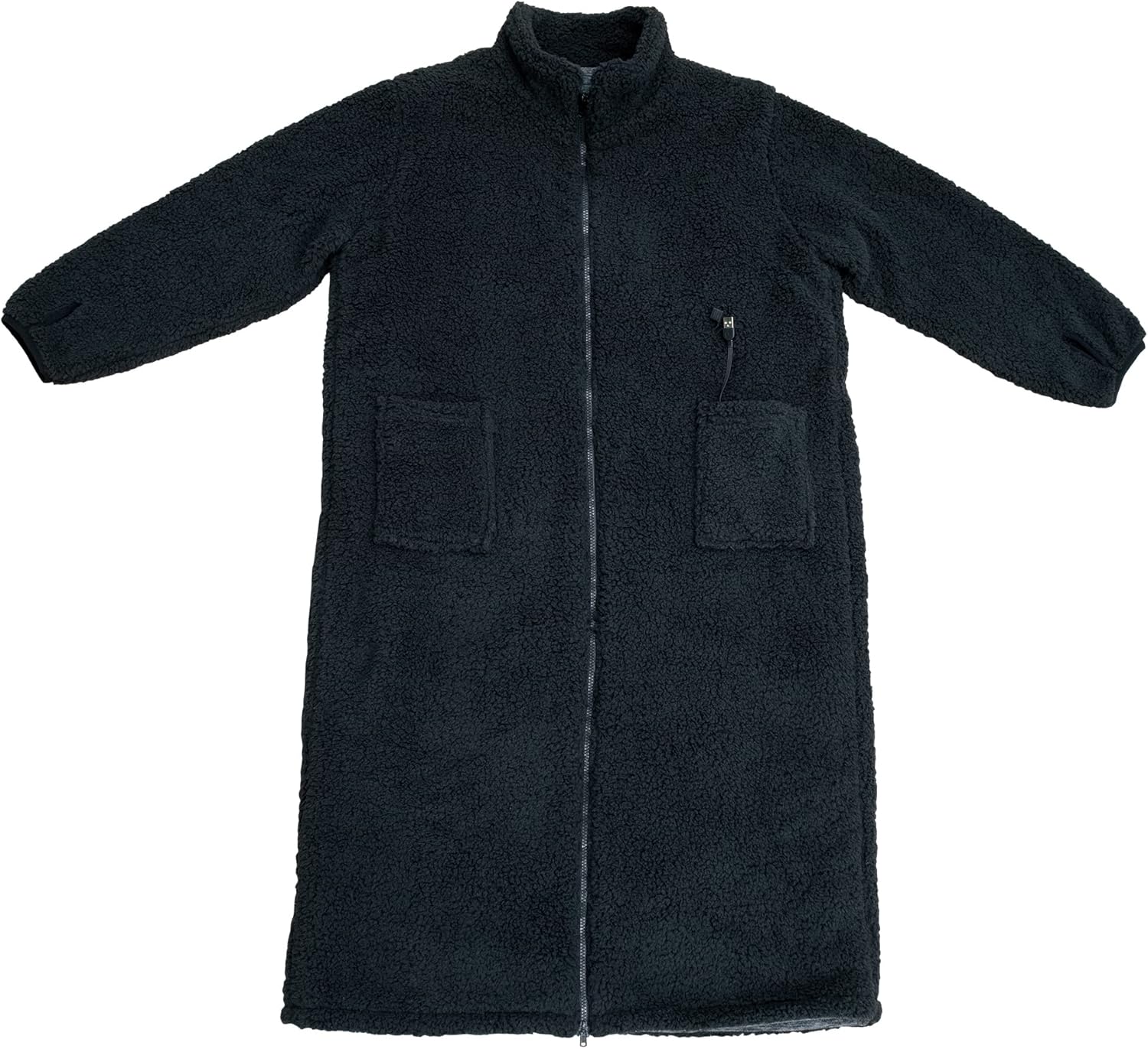 USBガウン KDW-05224U ブラック 着丈:約120cm×身幅約69cm