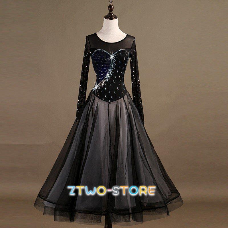 新しい子供用ダンスウェア 社交ダンス衣装 社交ダンスドレス モダンドレス ダンスウェア ダンスウエア 社交ダンス 練習着 社交ダンス競技用のドレス スタンダードドレス 2枚購入で2309円OFF