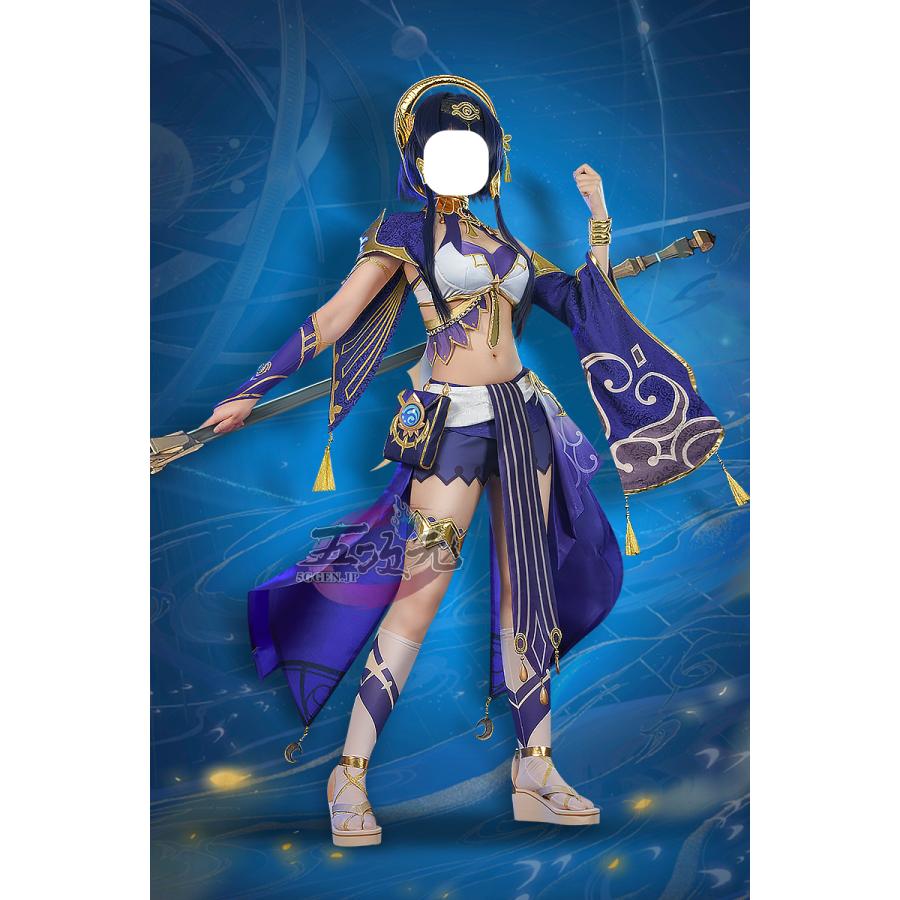 即納あり 五次元　基萌　原神　コスプレ　キャンディス　衣装　ins大人気 ウイッグ　靴　盾　髙!品!質
