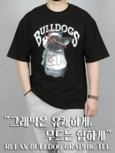 WBA ノールッシュ ブルドッグ プリント半袖Tシャツ