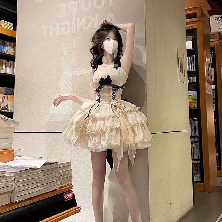 ロリータ 二次元 王女 可愛らしい スカート森系 洋装 花嫁 ワンピースハロウィンクリスマスパーティー仮装