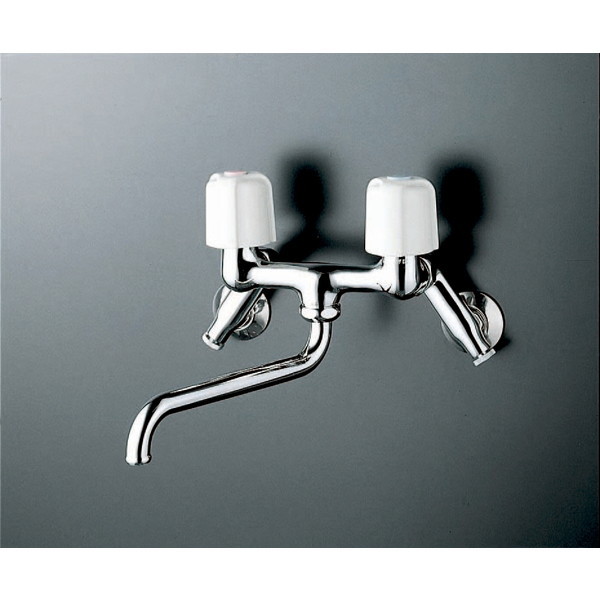 KM13N2WZ 寒 2ハンドル混合栓 8,329円