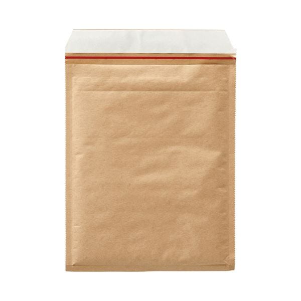 TANOSEE クッション封筒 CD/DVD2枚組用 内寸210270mm 茶 1ケース（150枚）