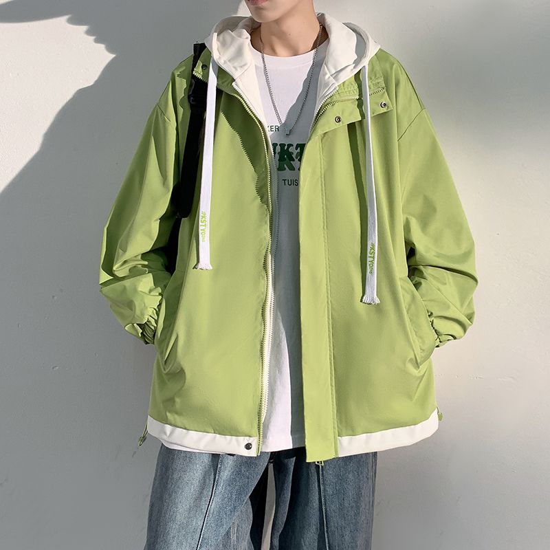 春服 コートオーバーサイズ 冬アウター 韓国ファッション ゆったりトップス 韓国トレンド 野球服 メンズ 裏起毛厚手 ジャケット カジュアル
