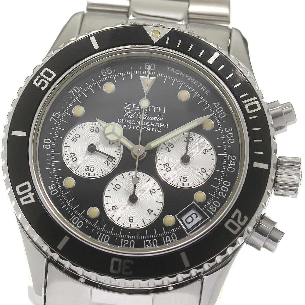 ゼニス ZENITH 02.1320.400 エルプリメロ クロノグラフ 自動巻き メンズ 良品 _838356【中古】