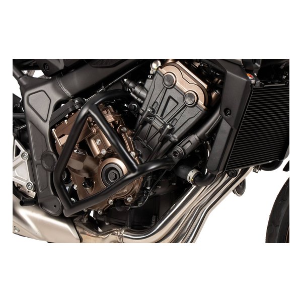 エンジンガード ソリッド ブラック CB650R E-Clutch 24 5029547 00 01