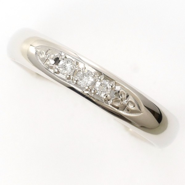 PT900 プラチナ リング 指輪 13号 ダイヤ 総重量約4.8g ジュエリー 中古 31,096円