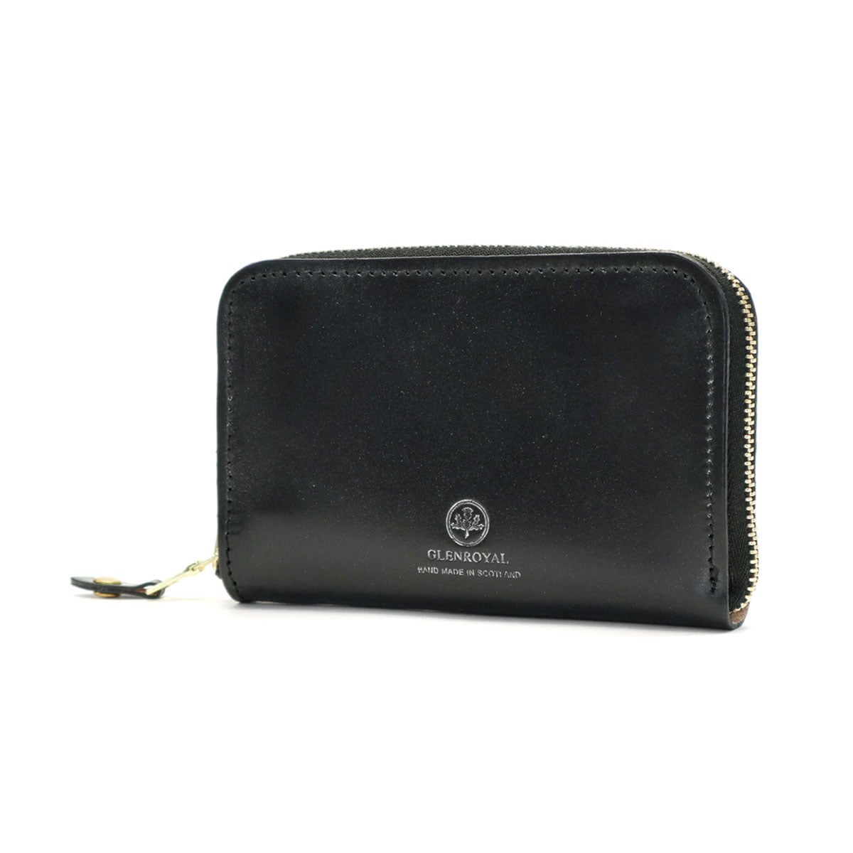 3カ月保証 ZIP AROUND CASE 二つ折り財布 本革 コンパクト 03-5997