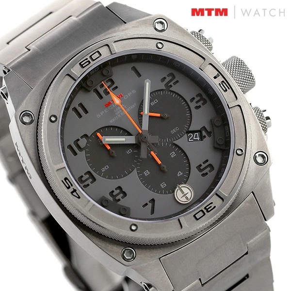 今季一番 エムティーエム MTM プレデター PR2-TSL-GBB 腕時計 メンズ クロノグラフ チタン 2 メンズ腕時計