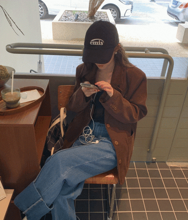 カラーネック ポケット コーデュロイ 端正ルック 格式ルック ジャケット