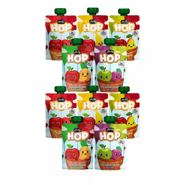 アネラホップ 搾って食べる生フルーツピューレ5種 お試しセット 아넬라 홉 짜먹는 생과일 퓨레 5종 맛보기 세트 5,665円