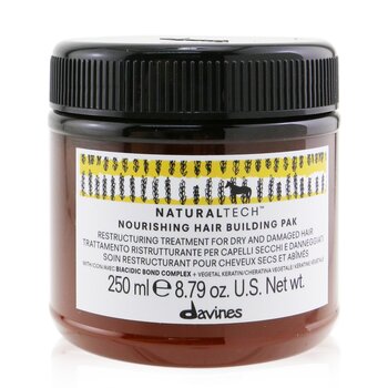 Davines ナチュラル テック ナリッシング ヘア ビルディング パック (For ドライ, ダメージ ヘア)