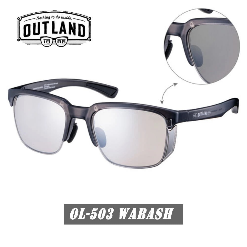 正規品 サングラス ウォバッシュ WABASH OL-503 CSK クリアスモーク