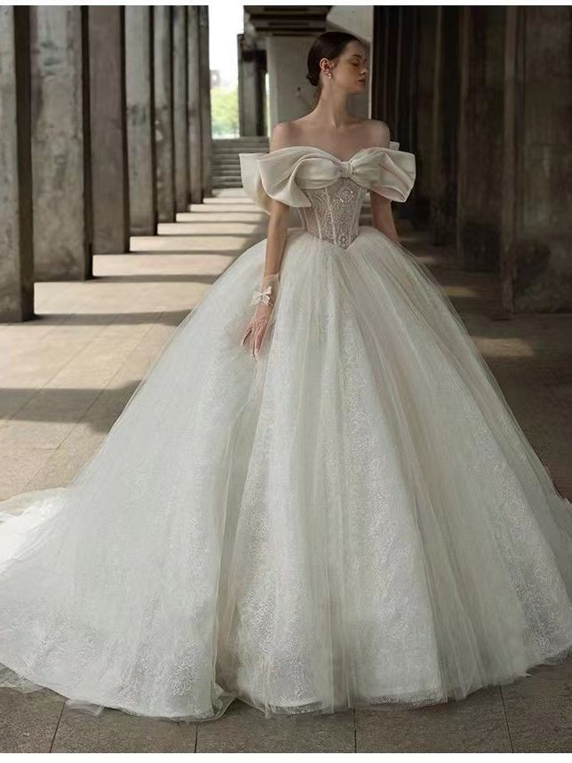 上品パーティードレス人気 2024 新作 高級感 気質 ワンピース 結婚式 ドレス 花嫁ロングドレス 結婚式ワンピース 韓国ファッション パーティードレス 結婚式 お呼ばれ フォーマルドレス 02
