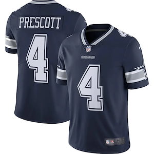 Nfl カウボーイズ Prescott#4 Parsons#11 Lamb#88 ホワイトブルーブラック ネイビー ゲーム ジャージ