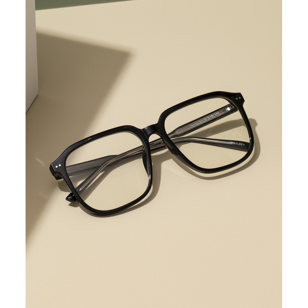 リクロウ RC FB233 ブラックオーバーサイズグラスグラス