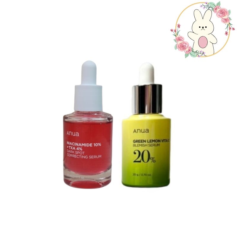 ダークスポットセラム 30ml + グリーンレモンピュアビタCセラム 20ml