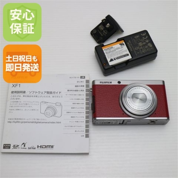 超美品 FUJIFILM XF1 レッド デジカメ FUJIFILM 82