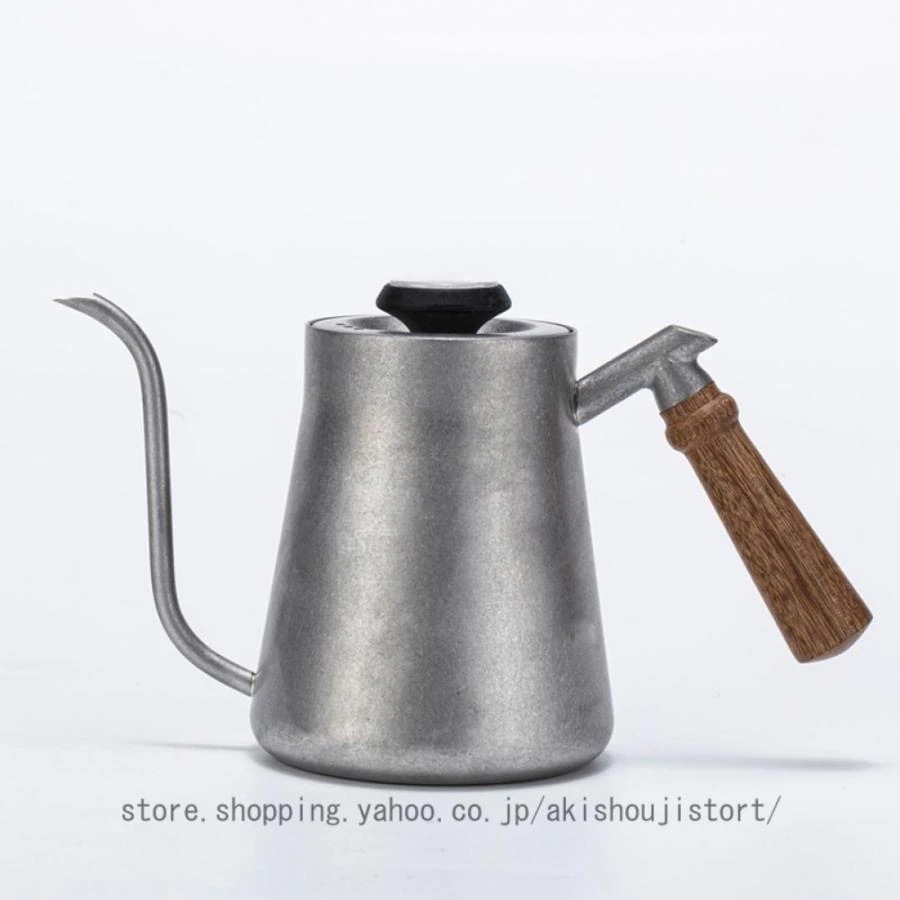 ドリップポット IH 直火 対応 コーヒー グッズ ケトル ステンレスケトル コーヒーケトル コーヒー器具 IH対応 ドリップケトル 細口 ポット