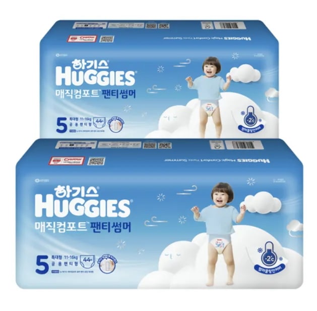 ハギーズ2024 マジックコンフォート サマー パンツ型 おむつ 男女共用 5段階 88枚 7,193円
