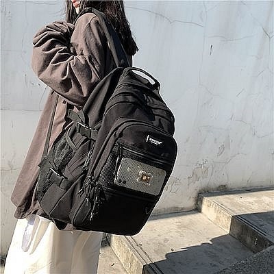 通勤通学 カジュアルバッグ バッグ2021韓国ファッションリュック 防水 男女兼用リュックサック高校 5,272円