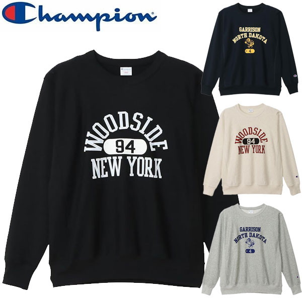 返品交換不可 期間限定セール Champion チャンピオン リバースウィーブ クルーネックスウェットシャツ メンズ C3-D001