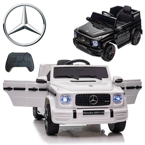 メルセデスベンツ ゲレンデ 白 電動乗用ラジコン AMG G63 ベビー