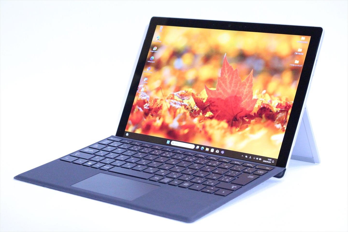 即配 良品 バッテリー良 純正キーボード付属 11世代Corei5 Surface Pro7+ i5-1135G7 8G 256G 12.3タッチ Wi-Fi6 Office AAA評価