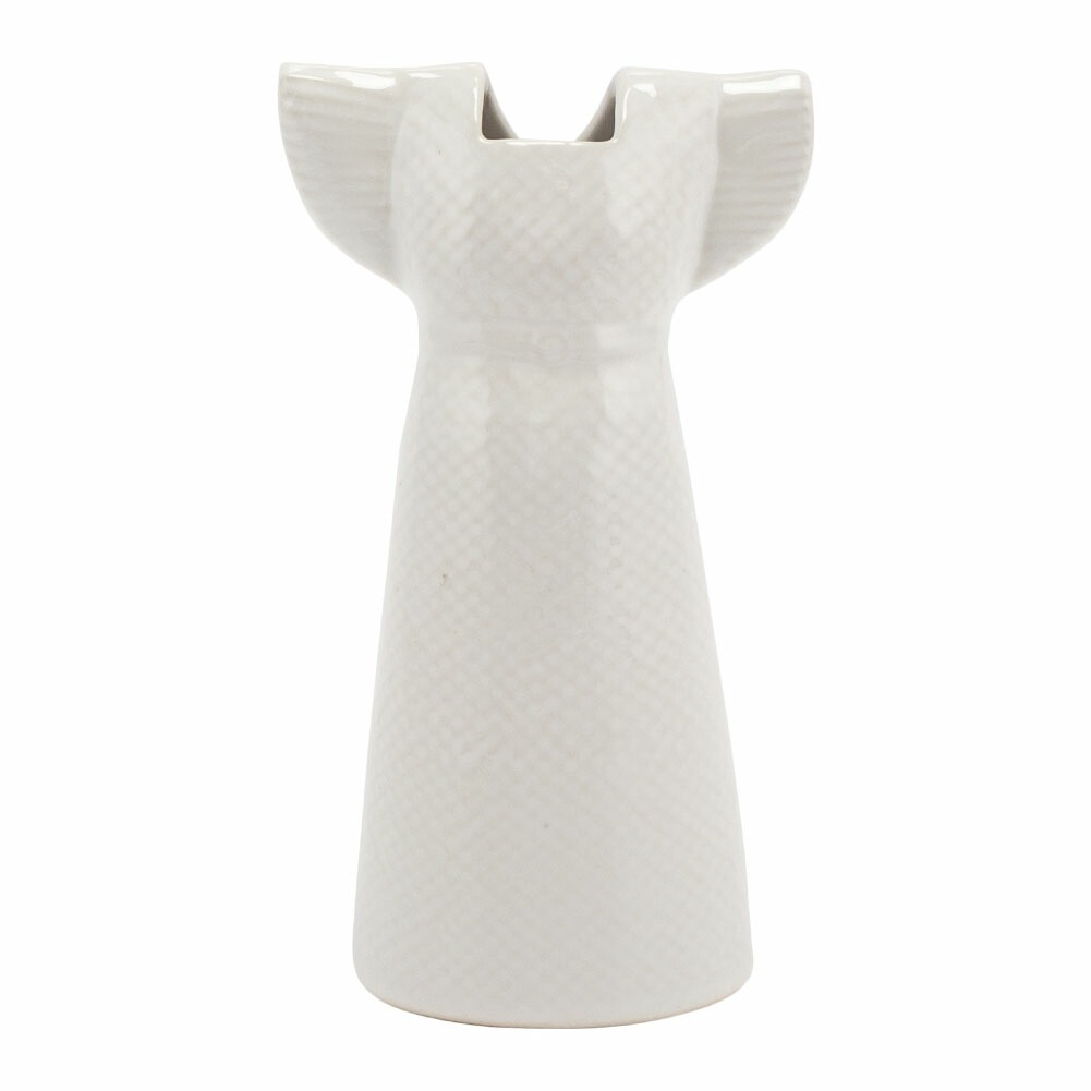 花瓶 ドレス ワードローブ ホワイト 1560403 フラワーベース オブジェ インテリア