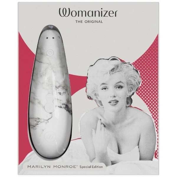 Womanizer ウーマナイザー マリリンモンロースペシャルエディション マッサージャー セルフ プレジャー トイ 女性用 マッサージ器 マッサージ機 かわいい 吸引 デリケートゾーン 小型 防水
