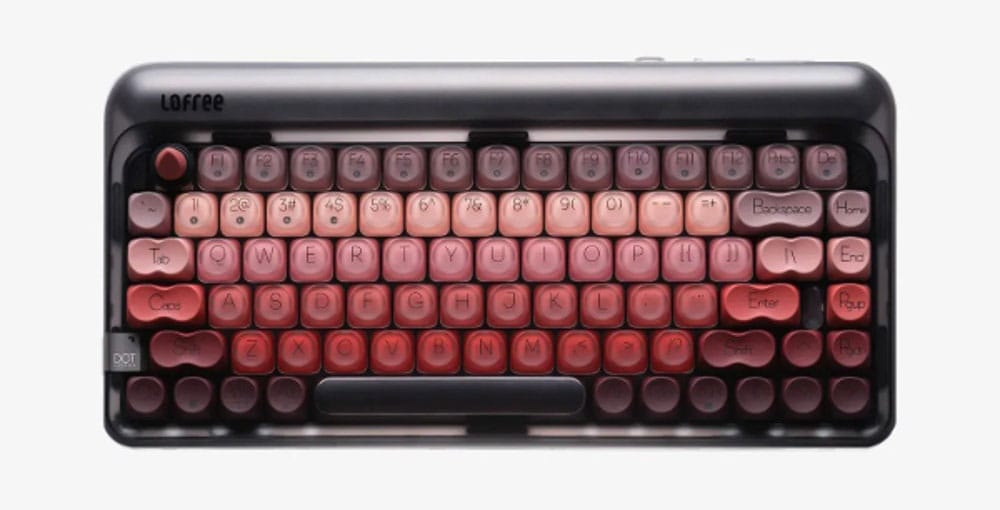 Lofree(ロフリー) キーボード Lipstick Black(英字配列) OE914LB