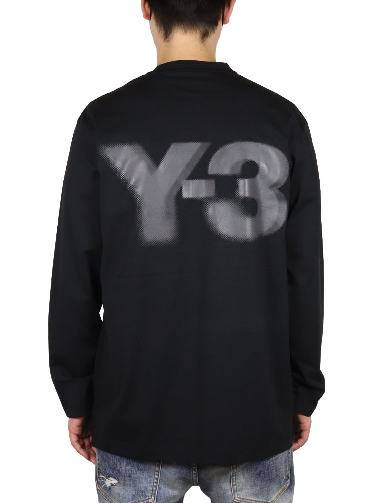 Y-3 ロンT 長袖Tシャツ トップス メンズ レディース ブランド 大きいサイズ Y3 ヨウジヤマモト おしゃれ 黒 白
