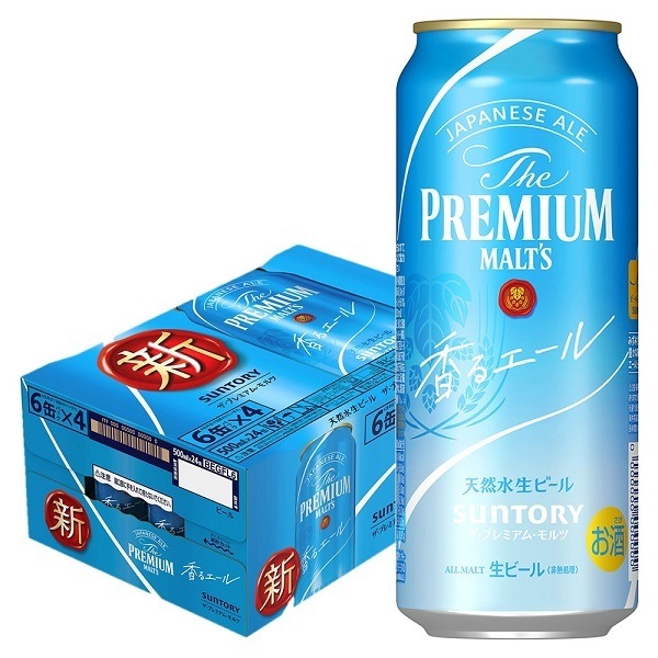 サントリー ザプレミアムモルツ 香るエール 500ml24本【ご注文は2ケースまで1個口配送可能です】【premiumstp03】 5,913円
