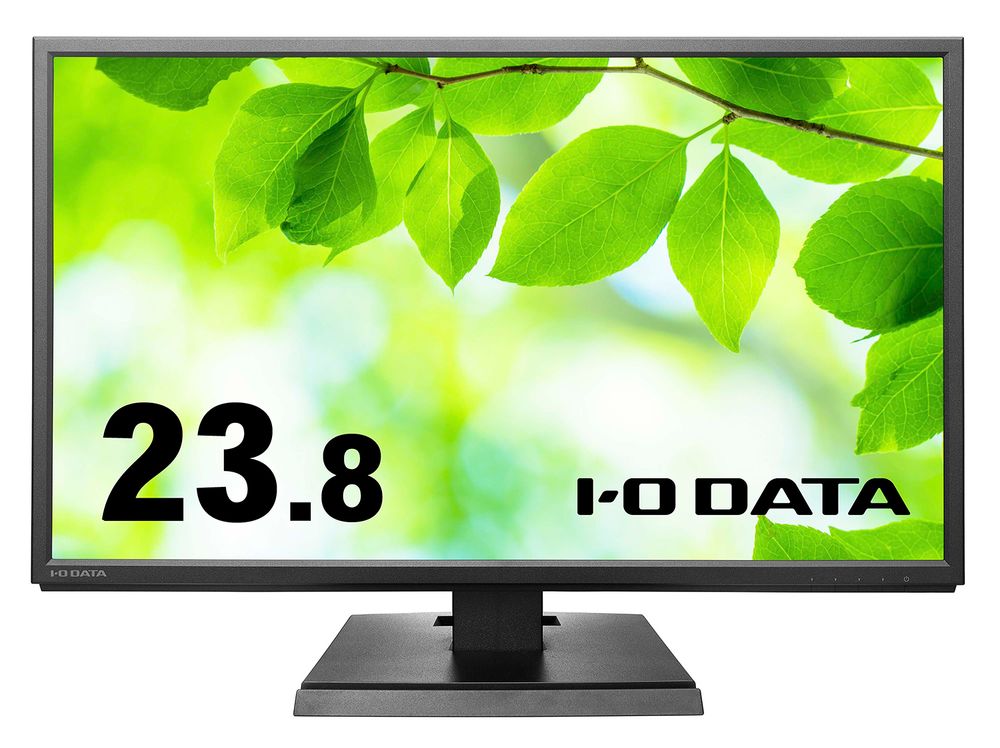 I/Oデータ 液晶ディスプレイ(23.8型/ADS/FHD 1920×1080/60Hz/5ms/HDMI/DP/D-sub/VESA/5年保証)(ブラック) LCDDF241EDBA