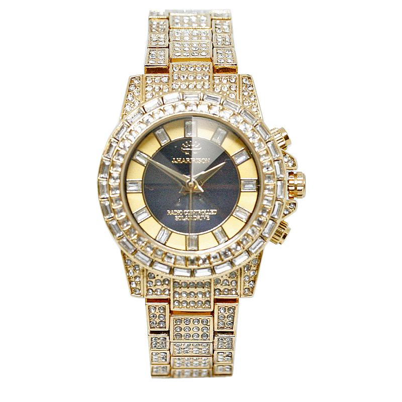 J.ハリソン腕時計 JH-025LGB ソーラー電波 時計 レディース J.HARRISON ゴールド