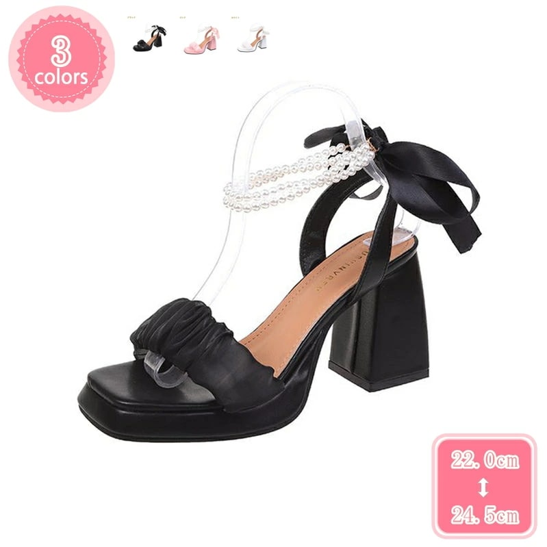 1000円OFFクーポン キャバ サンダル 小さいサイズ サンダル 厚底 ストラップ ハイヒール 大きいサイズ 太ヒール パンプス 歩きやすい 痛くない 脱げない ストーム プラットフォーム オープン