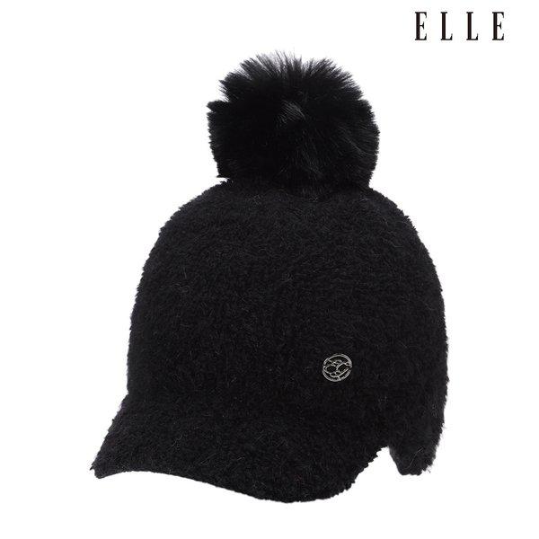 耳当てボンボンニットキャップ（女性）6K87405_199_CJ