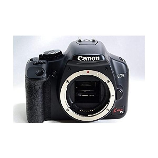 【中古】キヤノン Canon EOS Kiss X2 ダブルズームキット KISSX2-WKIT SDカード付き