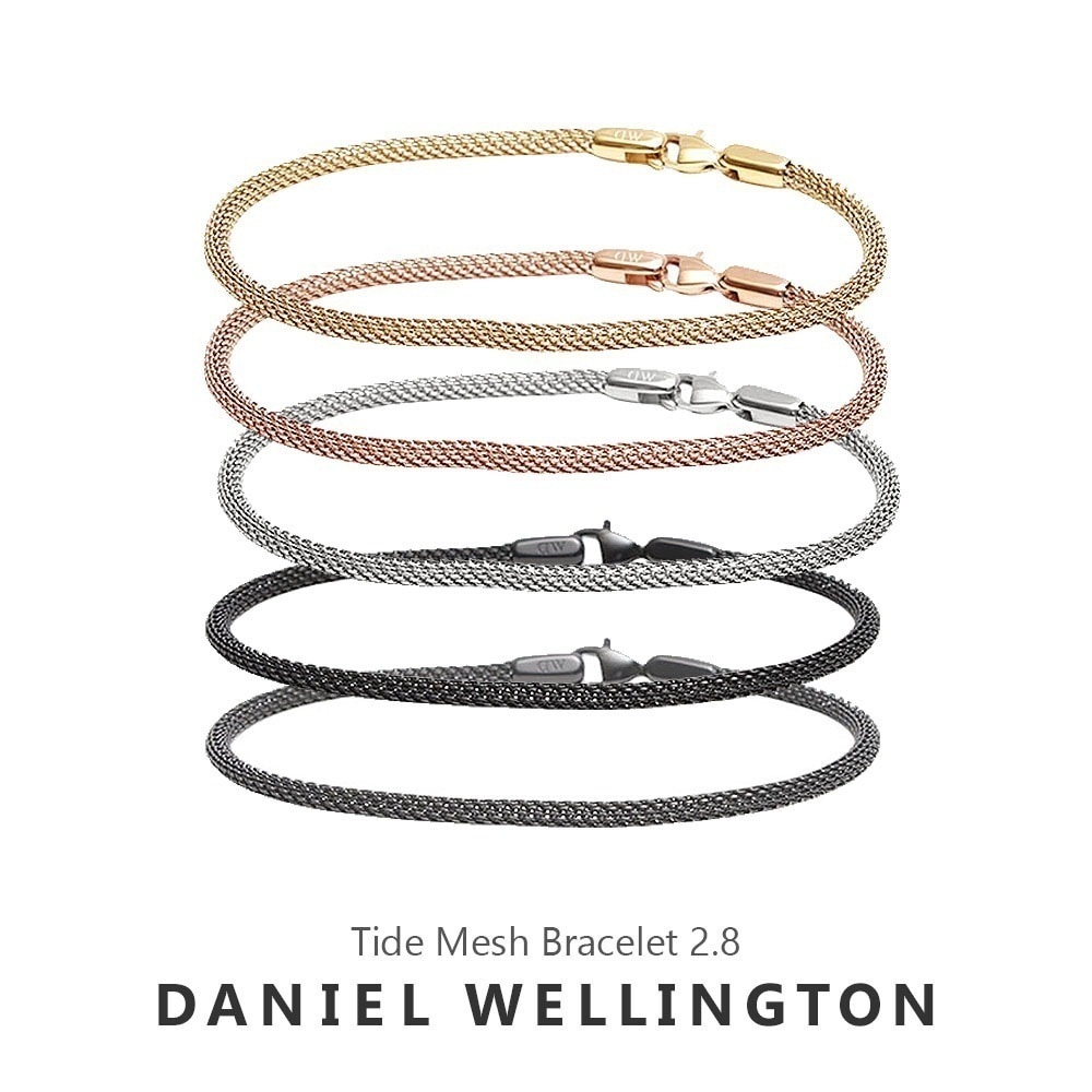 ブレスレットMesh bracelet 1.8 メッシュ ゴールド シルバー ローズゴールド メッシュブレスレット レディース アクセサリー 並行輸入品