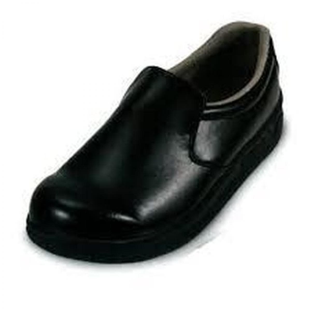 日進ゴム HyperV #5000 ハイパーV 25.0cm 黒 ブラック 作業靴 厨房靴 防滑 軽量 先芯なし 耐油