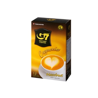 正規品 G7 ベトナムコーヒー カプチーノ ヘーゼルナッツ 18g×12個入り*4個 計48個入り